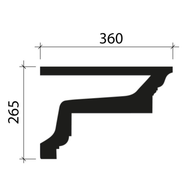 картинка Молдинг Moderare 200/23_16